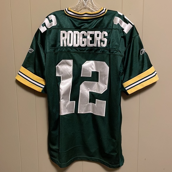 Vintage NFL Packers Embroidered Aaron Rodgers Jersey - Picture 1 of 5